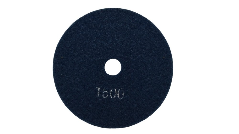 5 In. Polishing Pad ; Resin Bond ; 1500 Grit