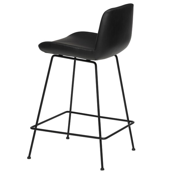 Capri Modern Leatherette Bar and Counter Stool