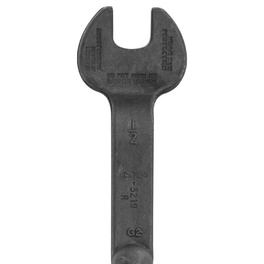 Erection Wrench， 3/4， US Reg Nut ;