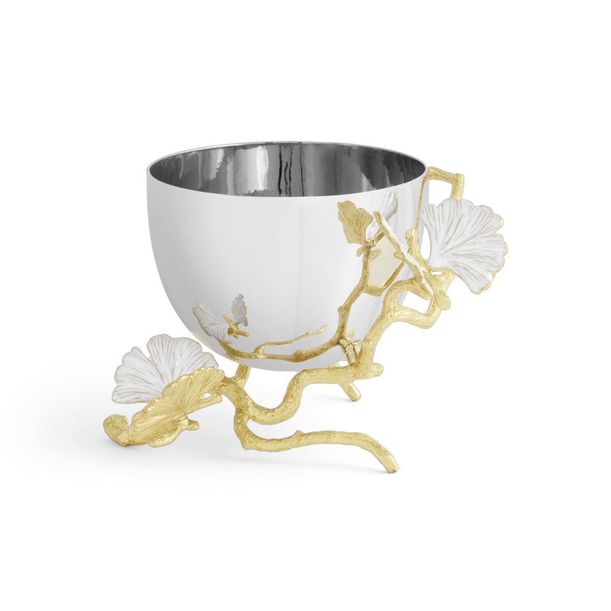 Butterfly Ginkgo Gold Bowl