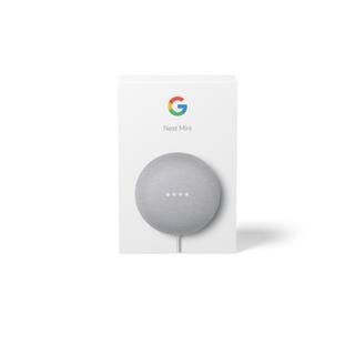 Google Nest Mini (2nd Gen) - Smart Home Speaker with Google Assistant - Chalk GA00638-US