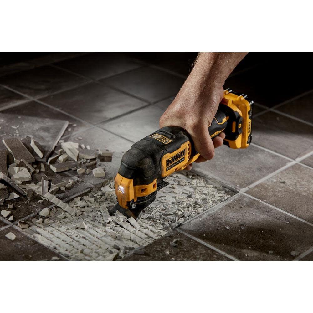 DW XTREME 12V MAX* Brushless Cordless Oscillating Tool Bare Tool DCS353B from DW