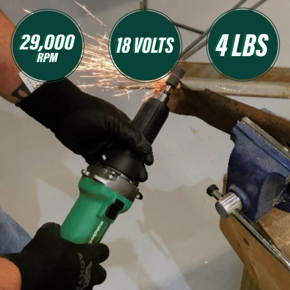 Metabo HPT 18V MultiVolt 2 Variable Cordless Die Grinder Bare Tool