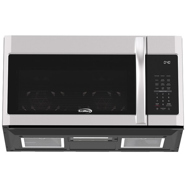 1.9 Cu. Ft. Over the Range Microwave Oven with Oven Lamp and 300CFM Recirculation Vent Hood Function - 1.9 cu ft Shopping - The Best Deals on Over-the-Range Microwaves | 39952929