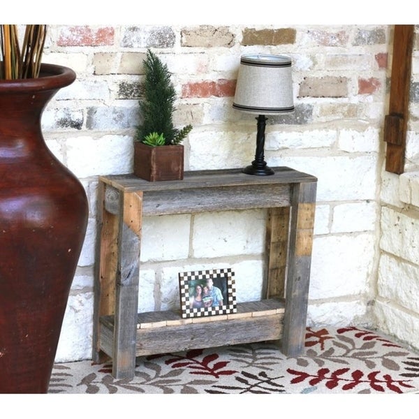 Rustic Bohemian Side Table