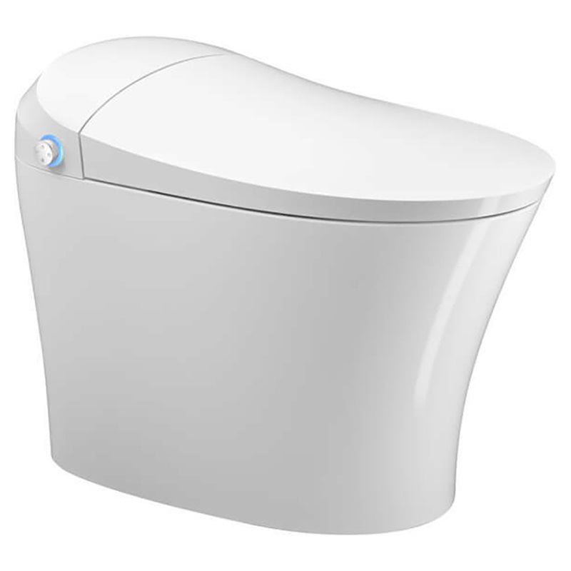 Castello USA Inc New York Simple Plus Model Plastic Smart Toilet in White