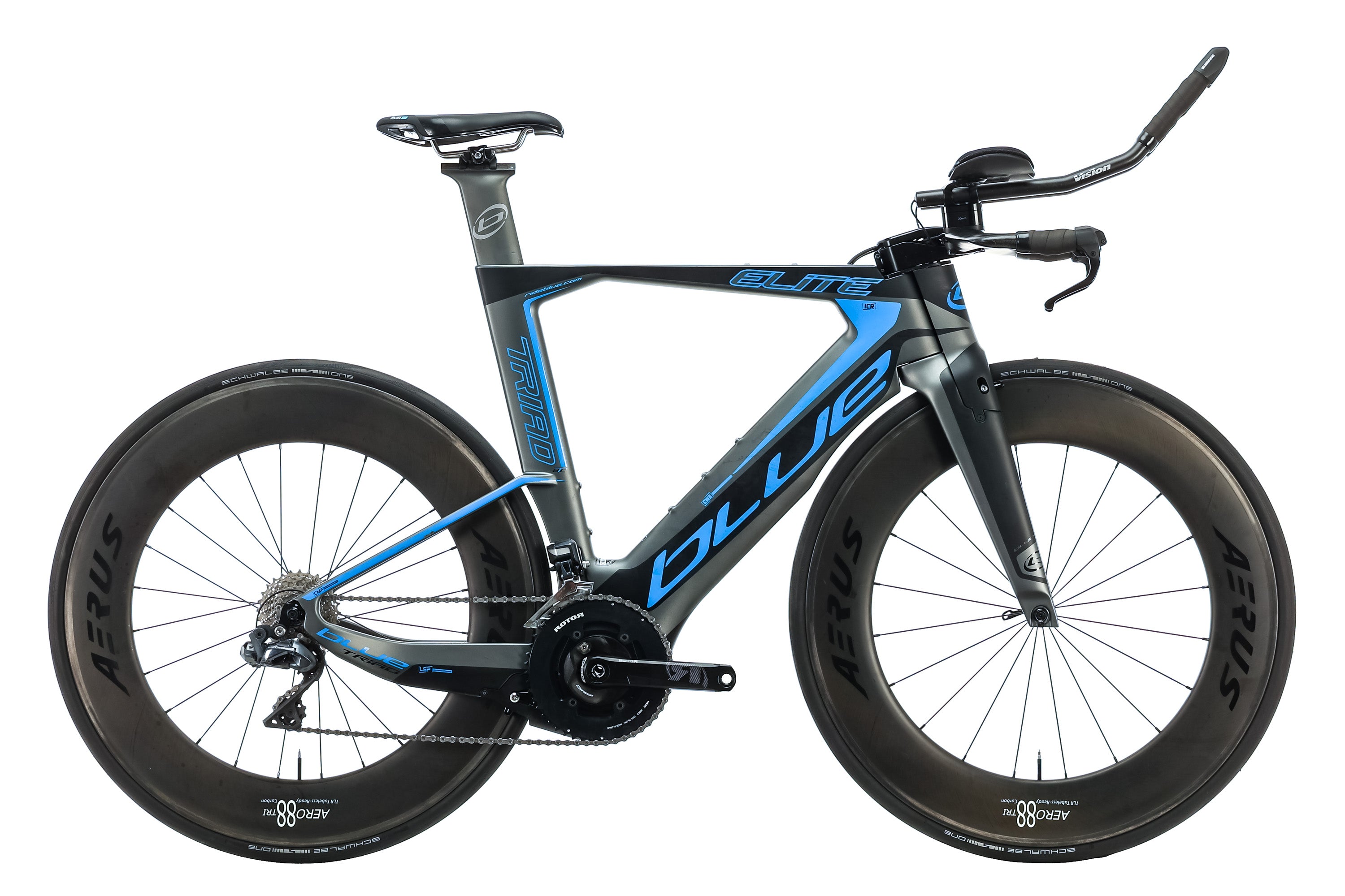 Blue Triad Elite Triathlon Bike - 2017, Medium