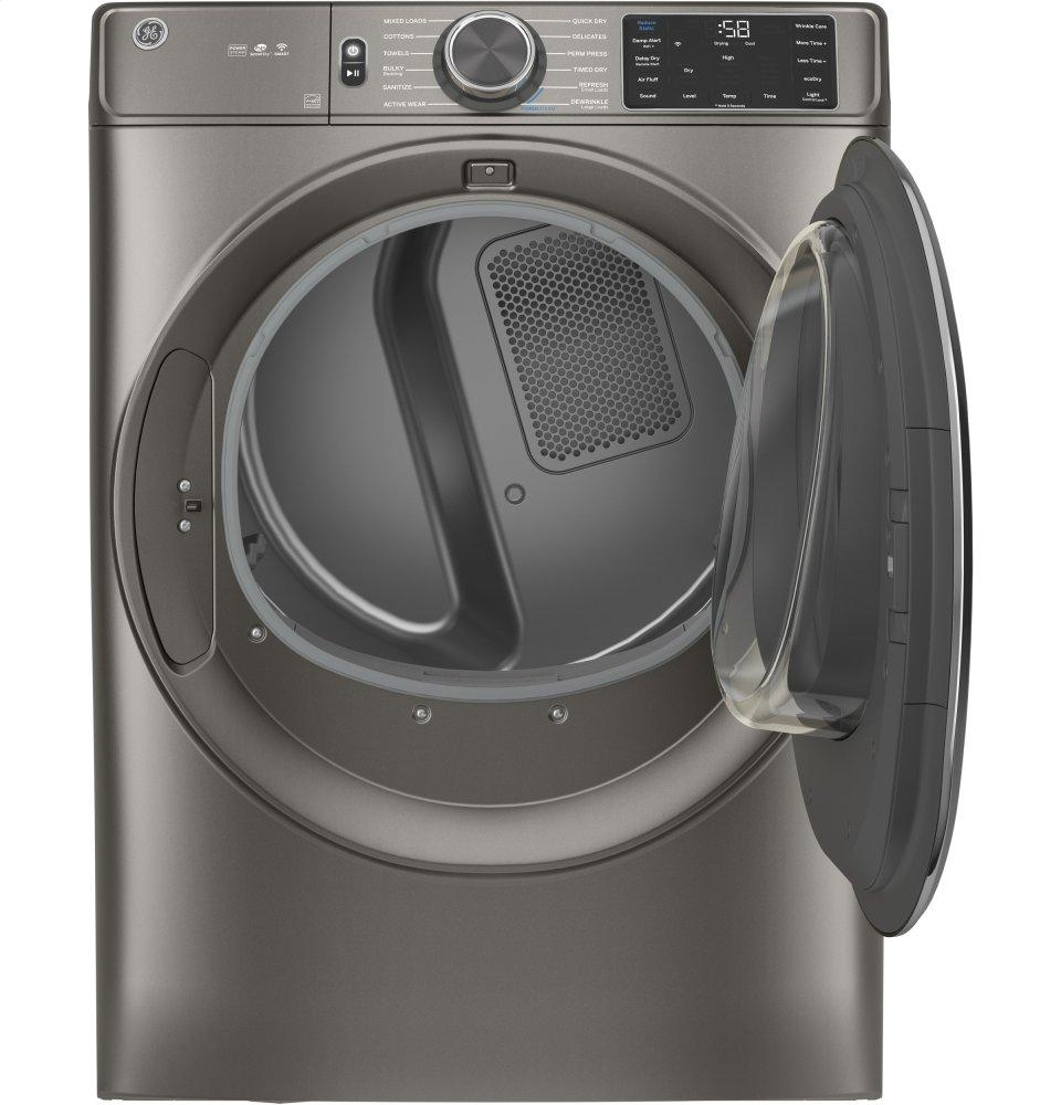 Ge Appliances GFD65ESPNSN Ge® 7.8 Cu. Ft. Capacity Smart Front Load Electric Dryer With Steam And Sanitize Cycle