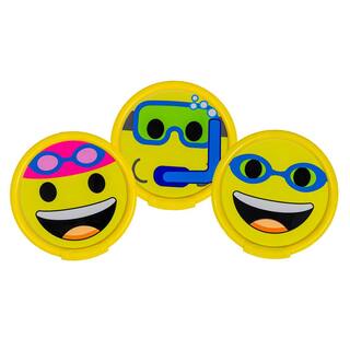 Poolmaster Emoji Dive Discs Swimming Pool Dive Toys (Pack of 3) 72729