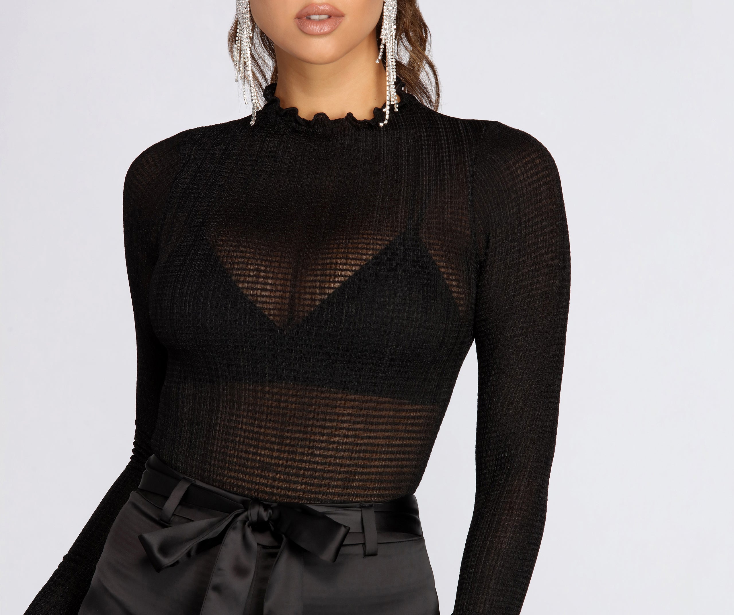 Merrow Edge Knit Bodysuit