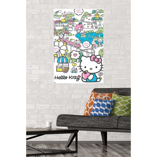 Trends International Hello Kitty Carnival Unframed Wall Poster Prints