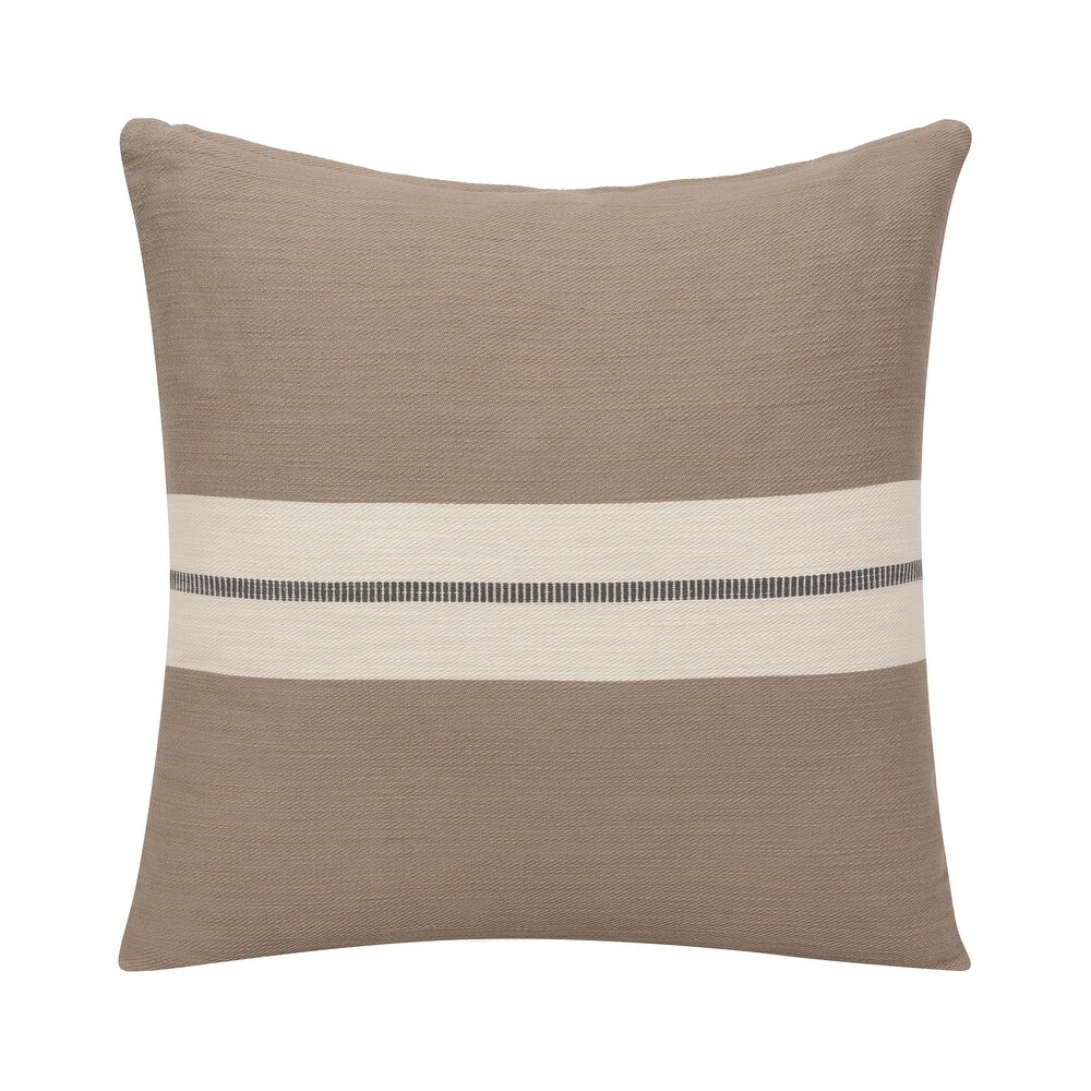 Sevita Striped Cotton Throw Pillow