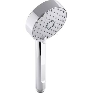 KOHLER Awaken 3-Spray Patterns 4.3 in. Single Wall Mount Handheld Shower Head in Polished Chrome K-72415-H-CP