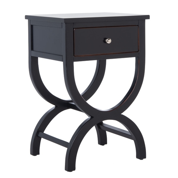 SAFAVIEH Maxine Black Night Table - 18