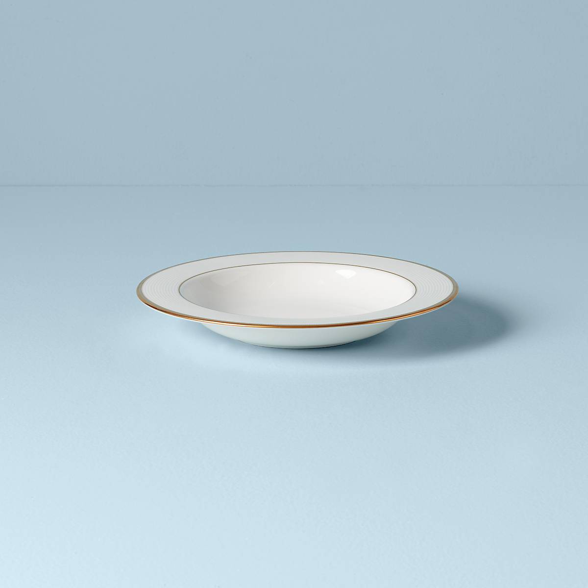 Opal Innocence Stripe Rimmed Bowl