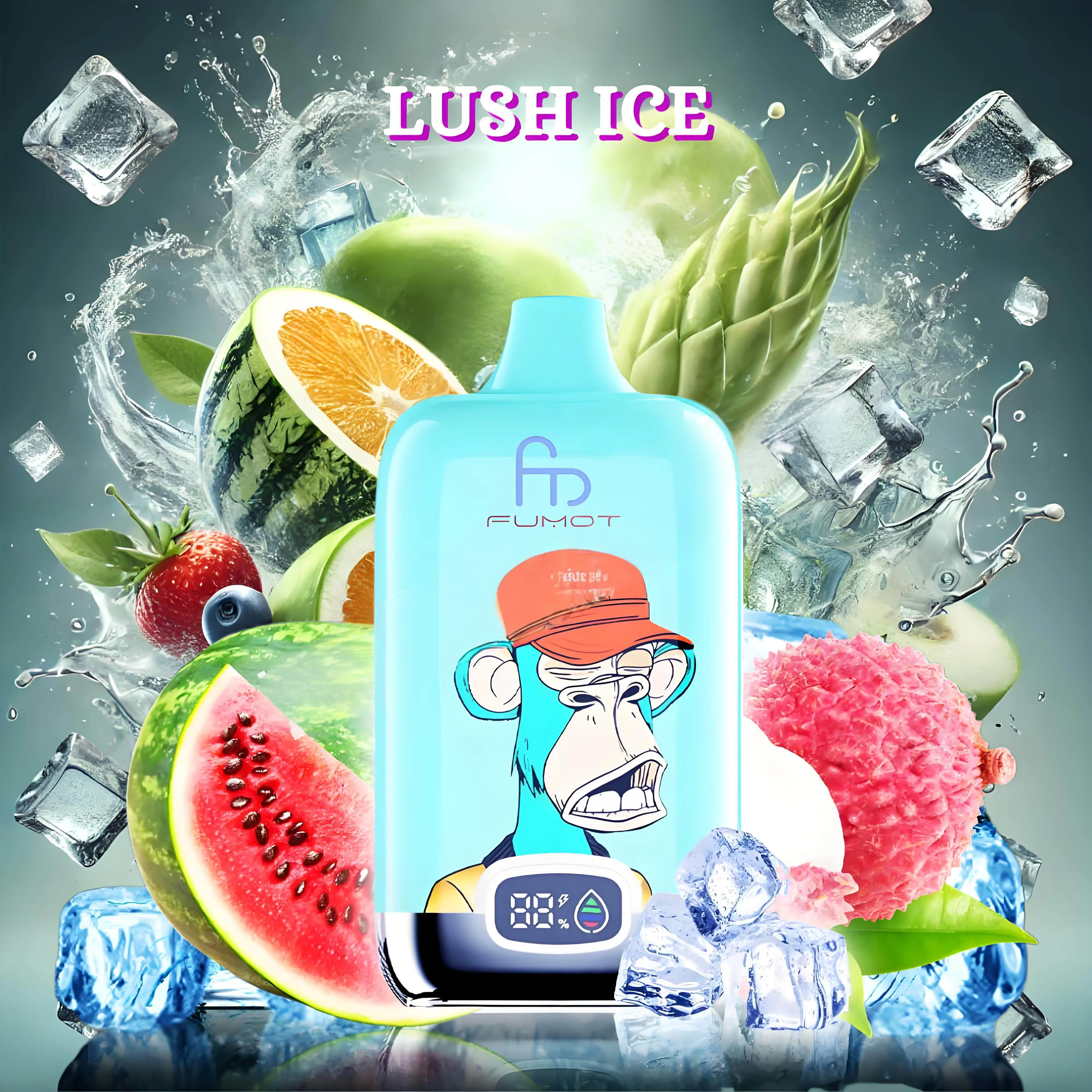 Fumot Tornado Digital Box 12000 Puffs - Lush Ice