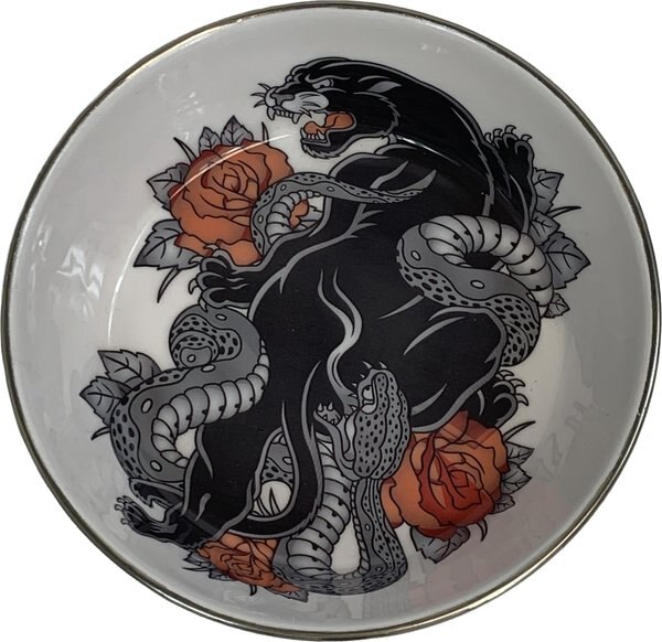 Komodo Panther Stainless Steel Reptile Bowl