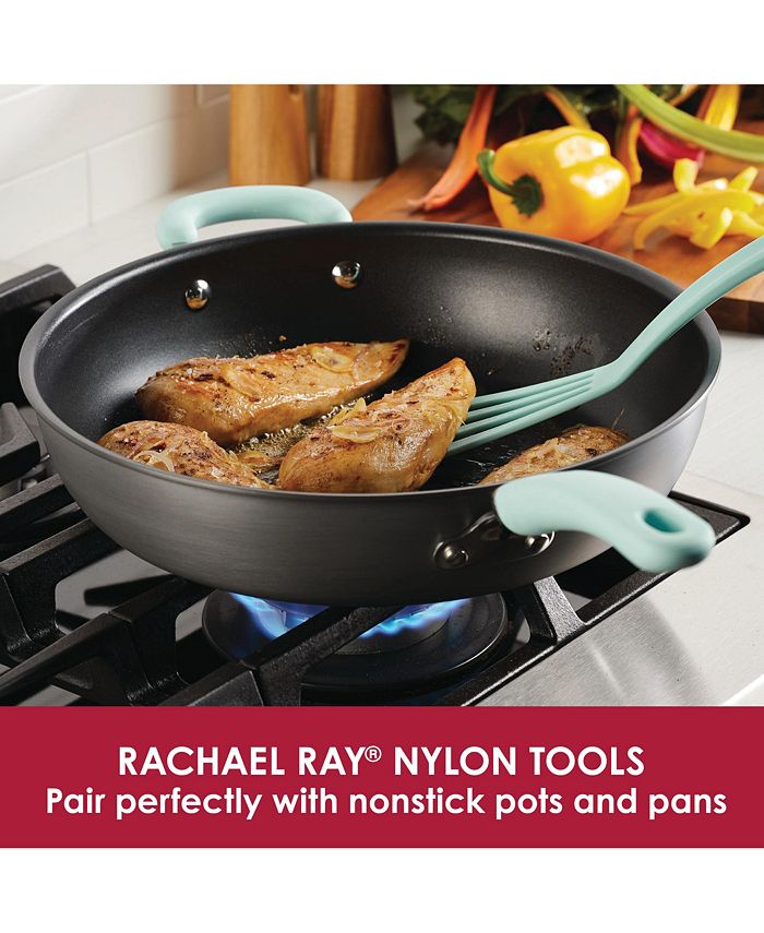 Rachael Ray Tools and Gadgets 5-Pc. Lazy Crush Chop， Flexi Turner， and Scraping Spoon Set