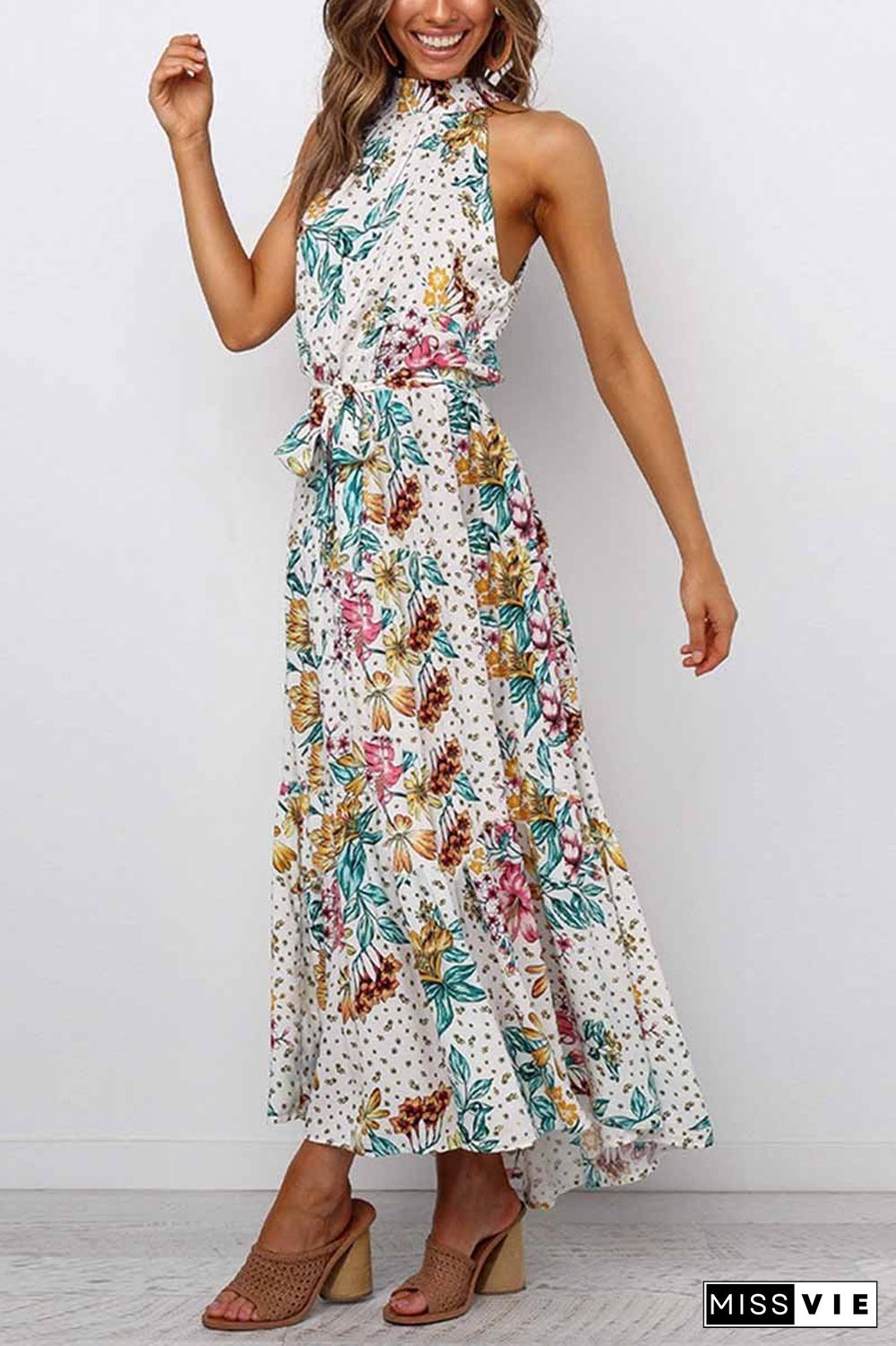 Fashion Floral Dress (3 Colors)