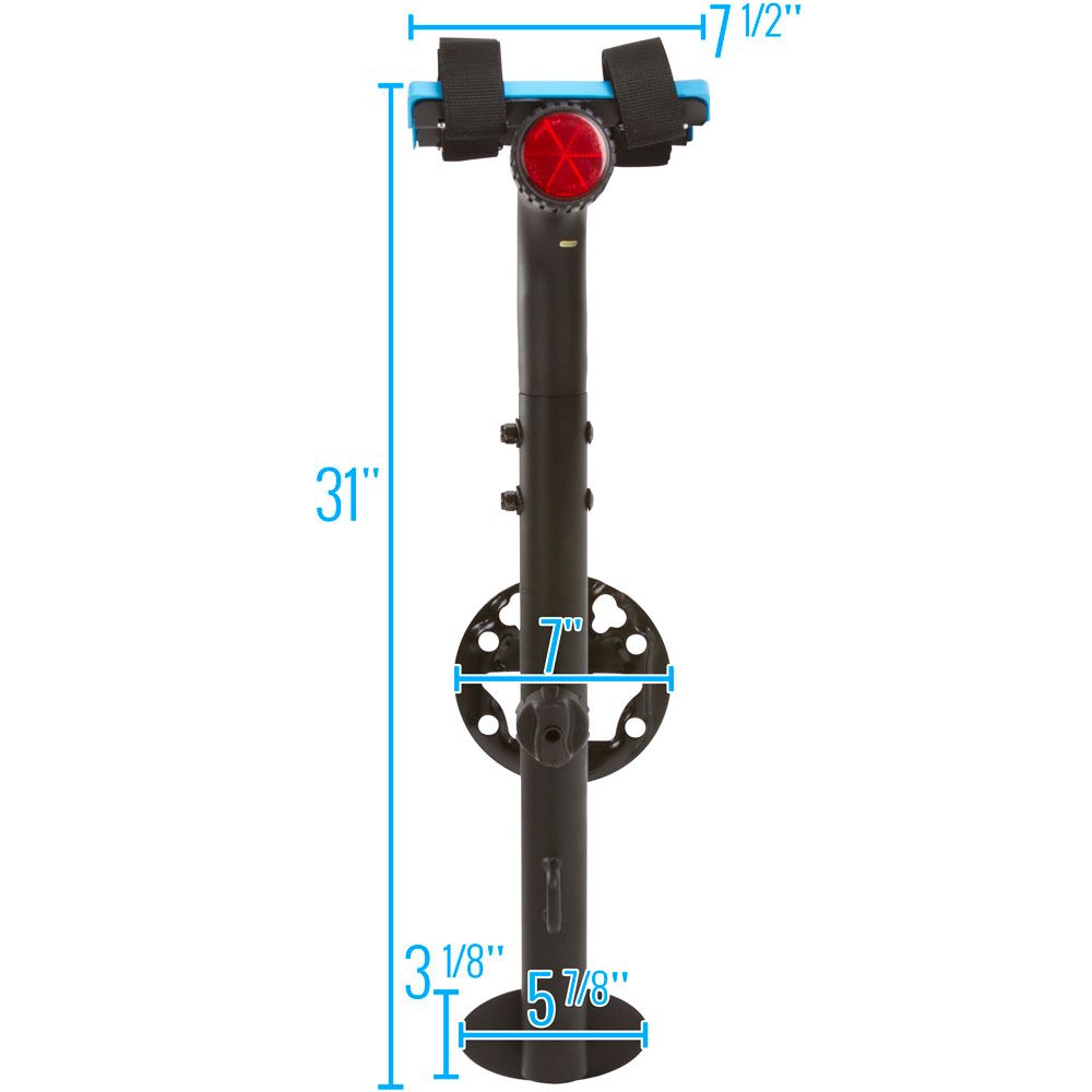 Apex BC-8407-2 Spare Tire Mounted Bicycle Carrier Rack， Fits 2 Bikes