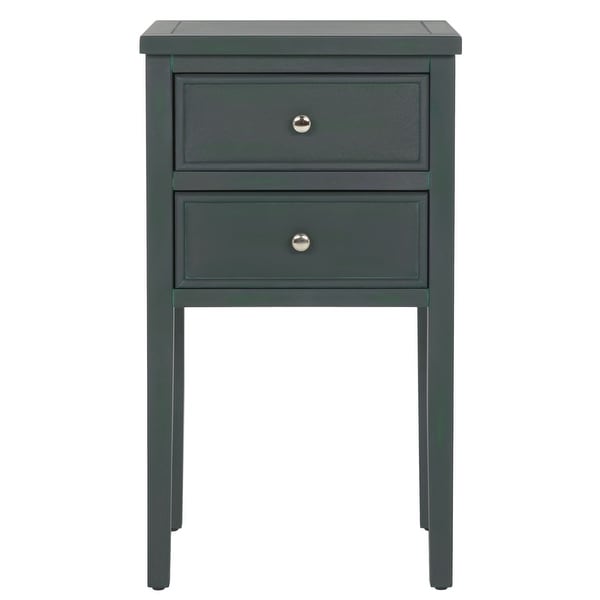 SAFAVIEH Toby Dark Teal End Table - 16.9