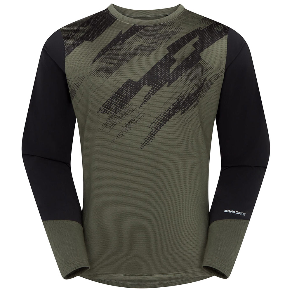 Madison Flux Men's Long Sleeve Trail Jersey