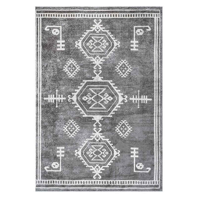 nuLOOM Kyleigh Machine Washable Southwestern Area Rug