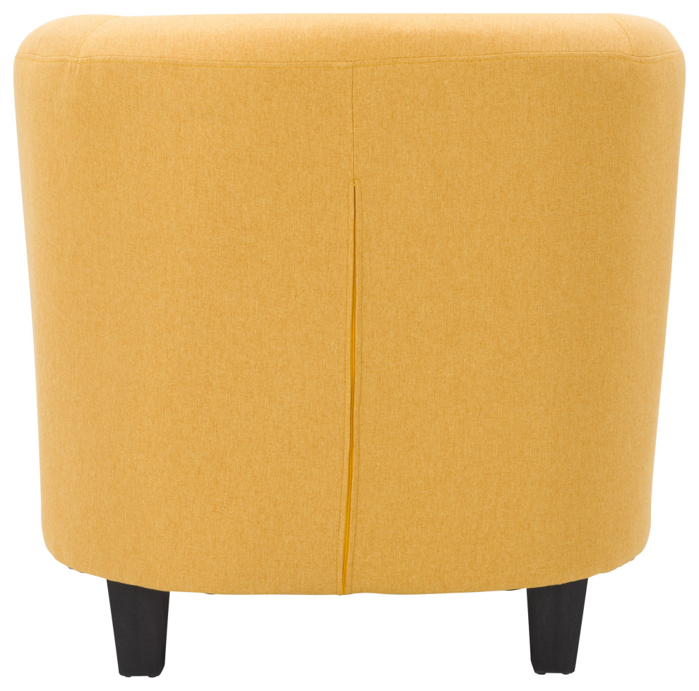 CorLiving Elwood Padded and Upholstered Tub Chair   Contemporary   Armchairs And Accent Chairs   by CorLiving Distribution LLC  Houzz