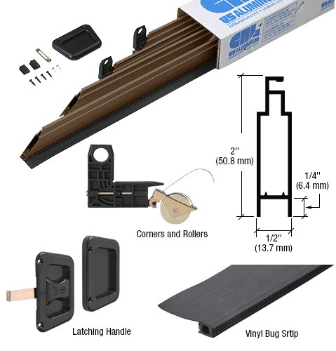 CRL 30 81 Heavy Duty Extruded K.D. Sliding Scree...