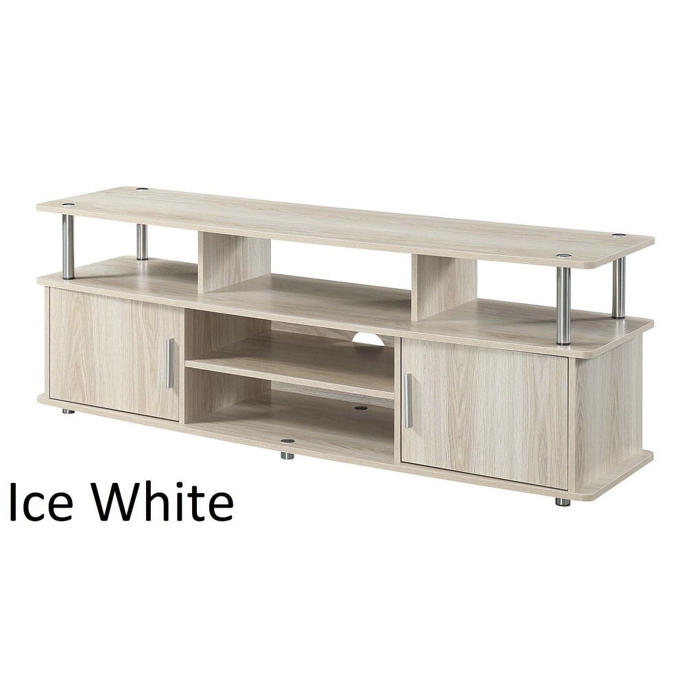 Convenience Concepts Designs2Go Monterey 65 inch TV Stand with Storage Cabinets and Shelves