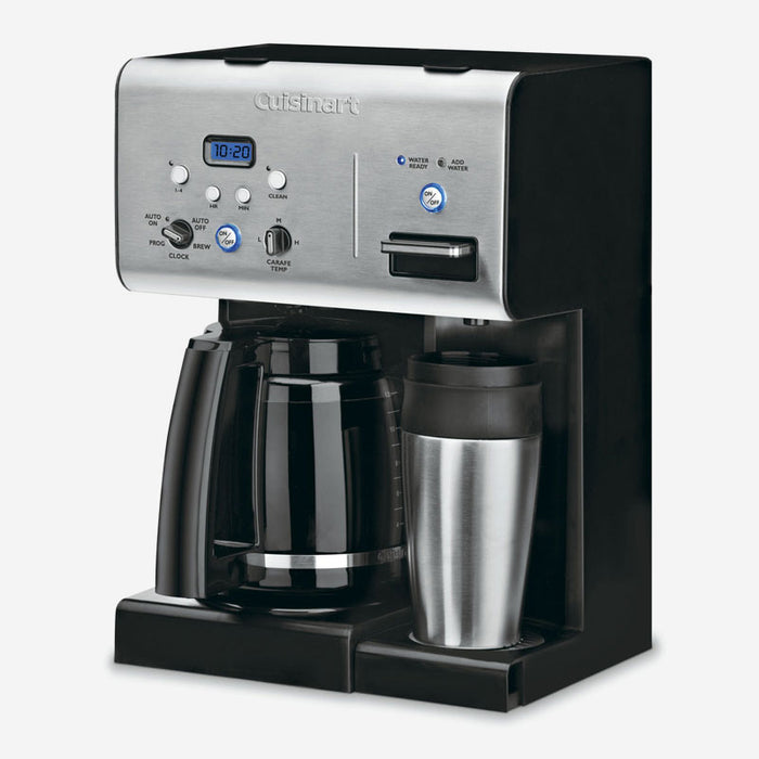 Cuisinart CHW12C Coffee Plus 12Cup Programmable Coffeemaker And Hot