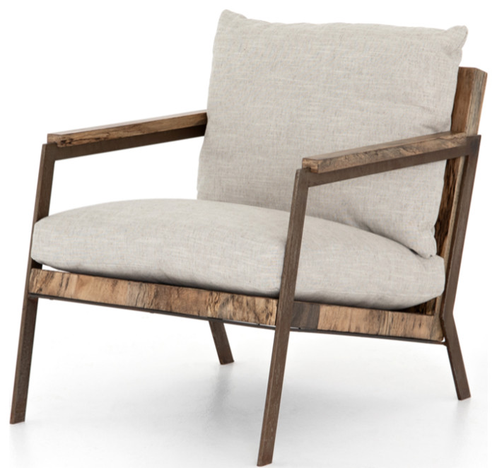 Zabel Chair   Industrial   Armchairs And Accent Chairs   by Marco Polo Imports  Houzz