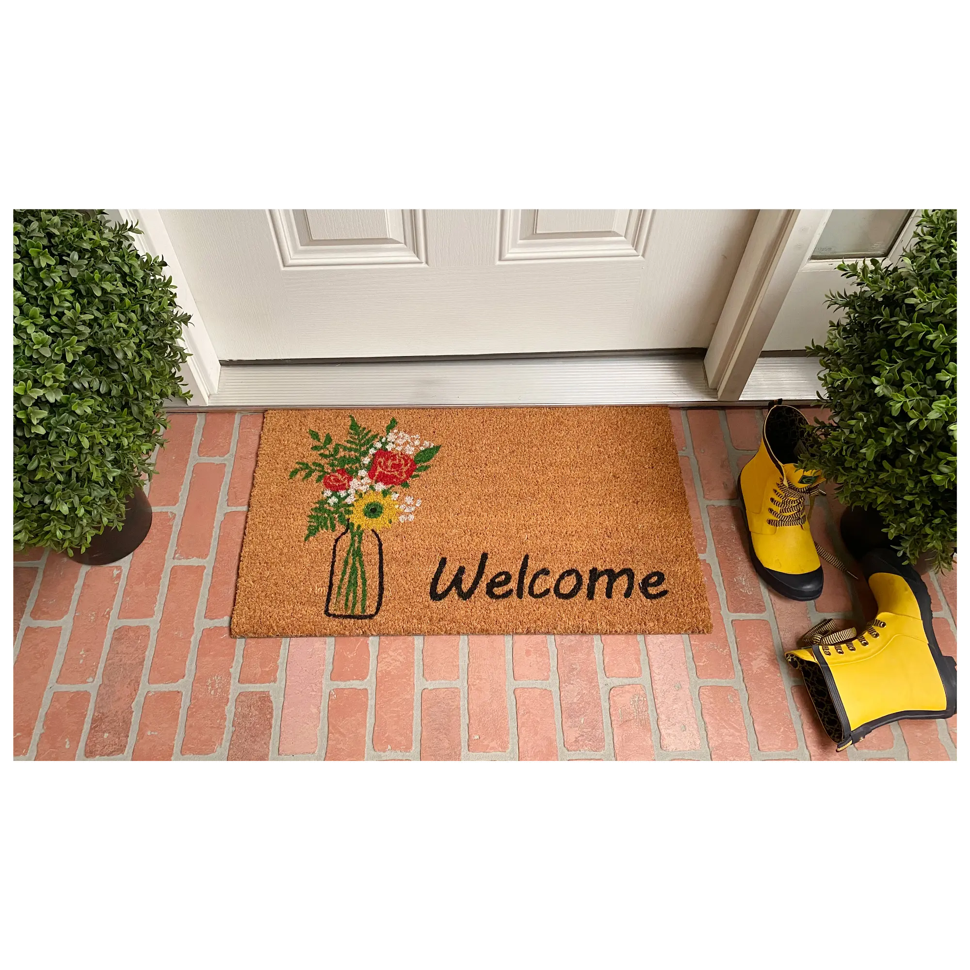 Summer Bouquet Doormat