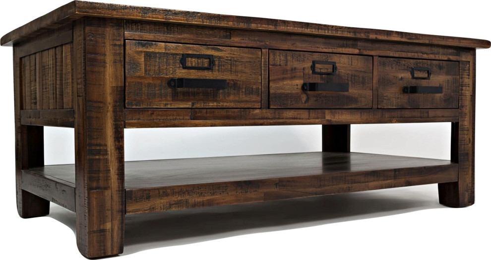 Cannon Valley Cocktail Table   Rustic   Coffee Tables   by HedgeApple  Houzz