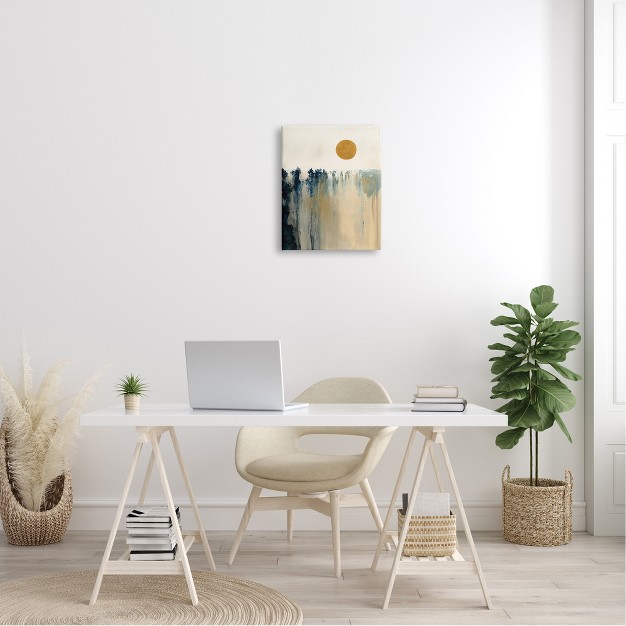 Stupell Industries Abstract Daytime Sun Canvas Wall Art