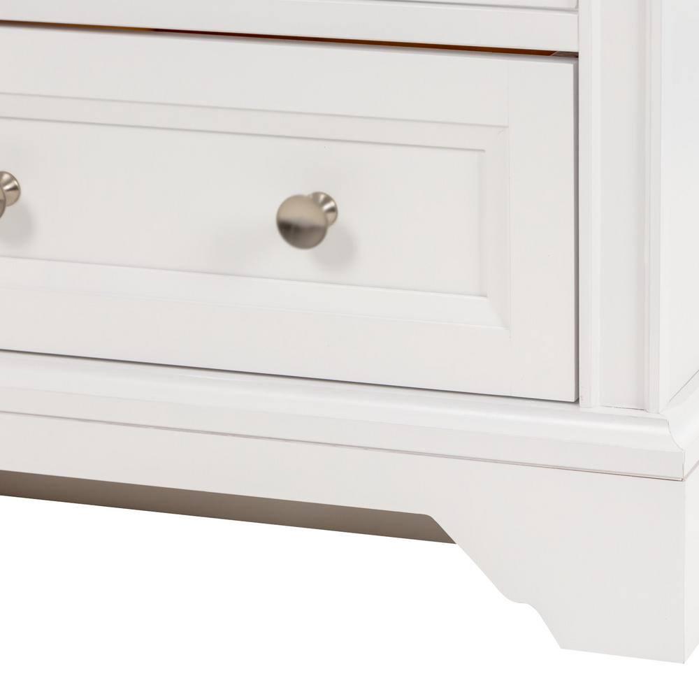 Home Decorators Collection Stratfield 2417 in W x 2157 in D x 3425 in H Bath Vanity Cabinet Only in White