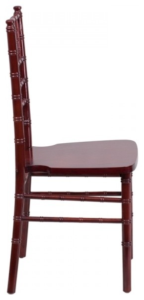 Flash Furniture Hercules Series Mahogany Wood Chiavari Chair   Transitional   Dining Chairs   by VirVentures  Houzz