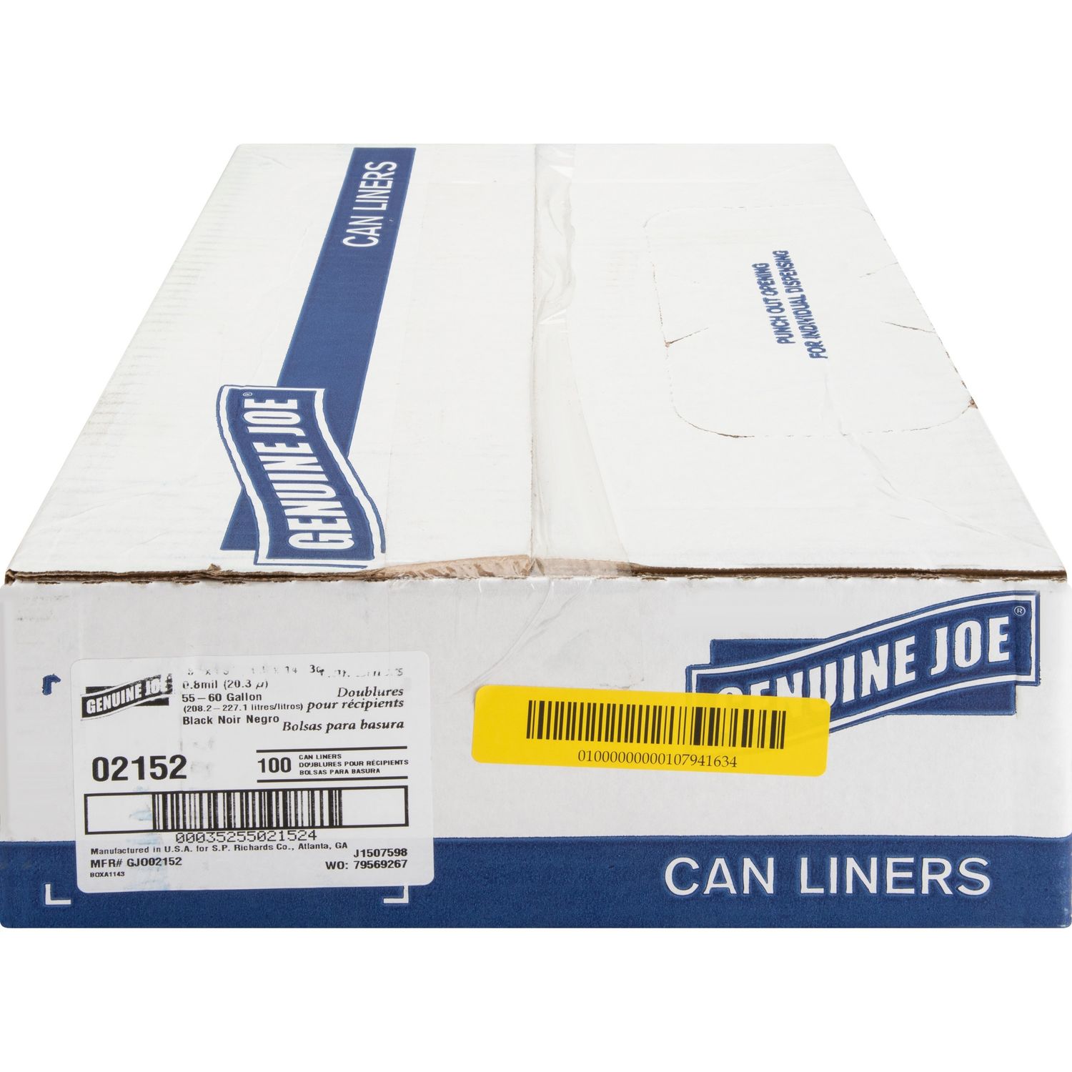 Linear Low Density Can Liners by Genuine Joe GJO02152