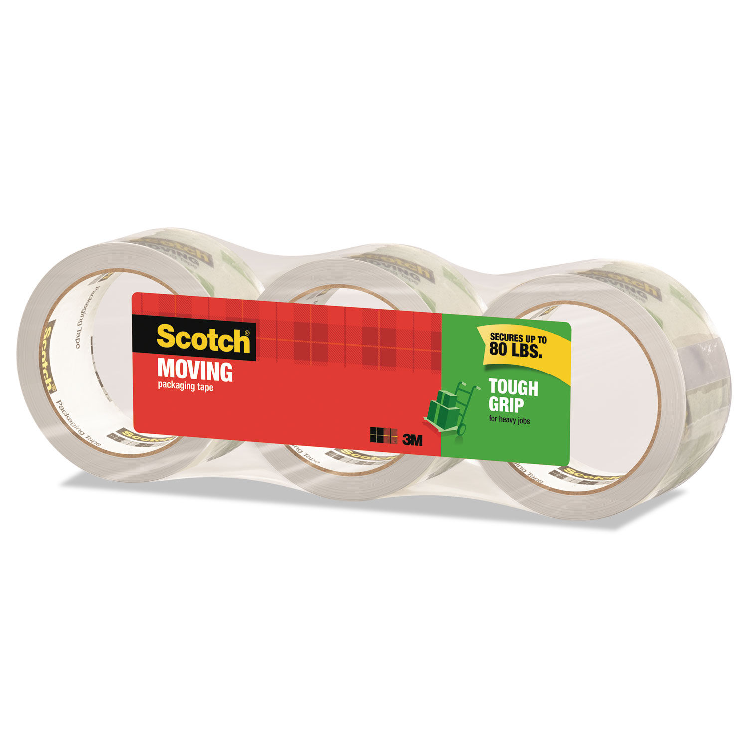 Tough Grip Moving Packaging Tape by Scotchandreg; MMM35003ESF