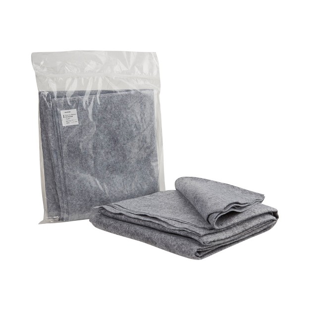 Mckesson Disposable Polyester Blanket Gray 40 In X 80 In