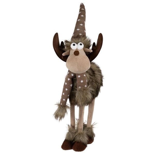 Standing Four Legged Moose Christmas Figure