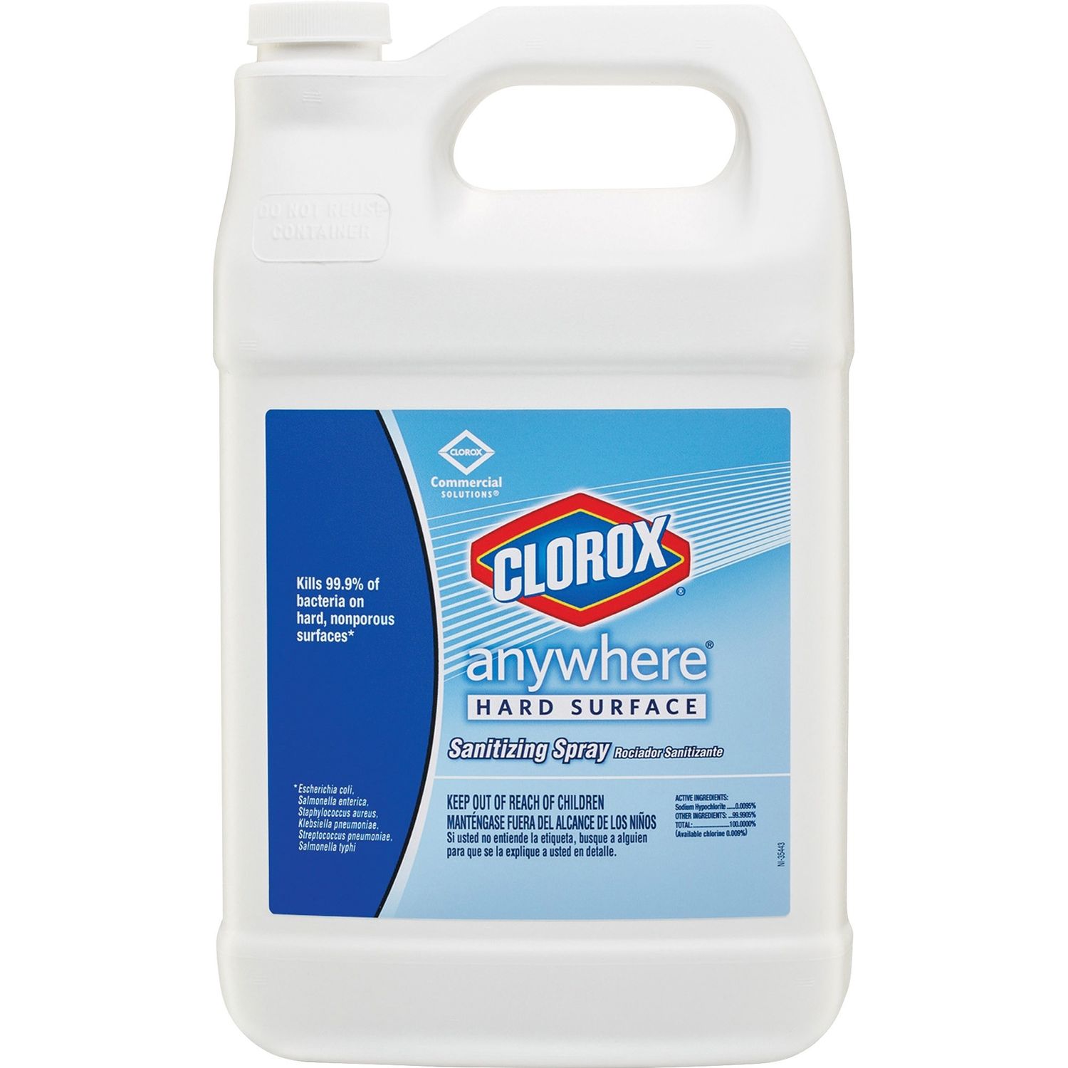 Anywhere Daily Disinfectant and Sanitizing Bottle by The Clorox Company CLO31651