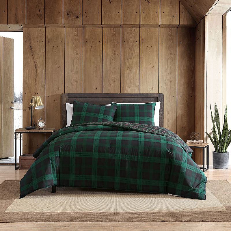 Eddie Bauer Woodland Tartan Plaid Comforter Set