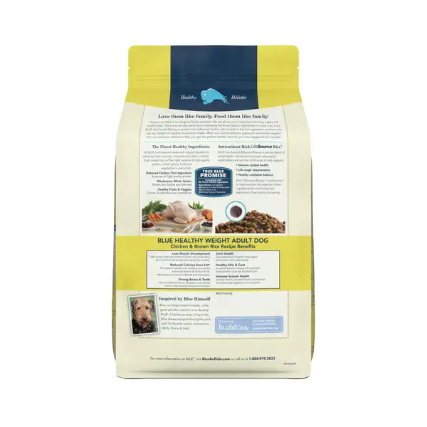 Blue Buffalo Life Protection 5 lb Chicken and Brown Rice Adult Healthy Weight Dry Dog Food