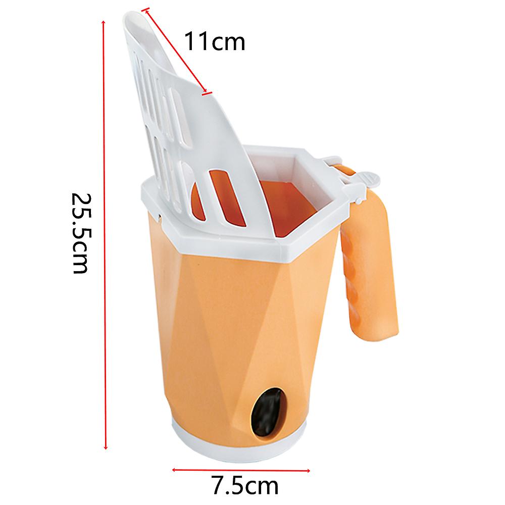 New Cat Litter Shovel Pooper Scooper Clean Toilet Trash Filter Cat Litter Box Self Cleaning Cat Supplies Accessory 25.5*7.5*11cm