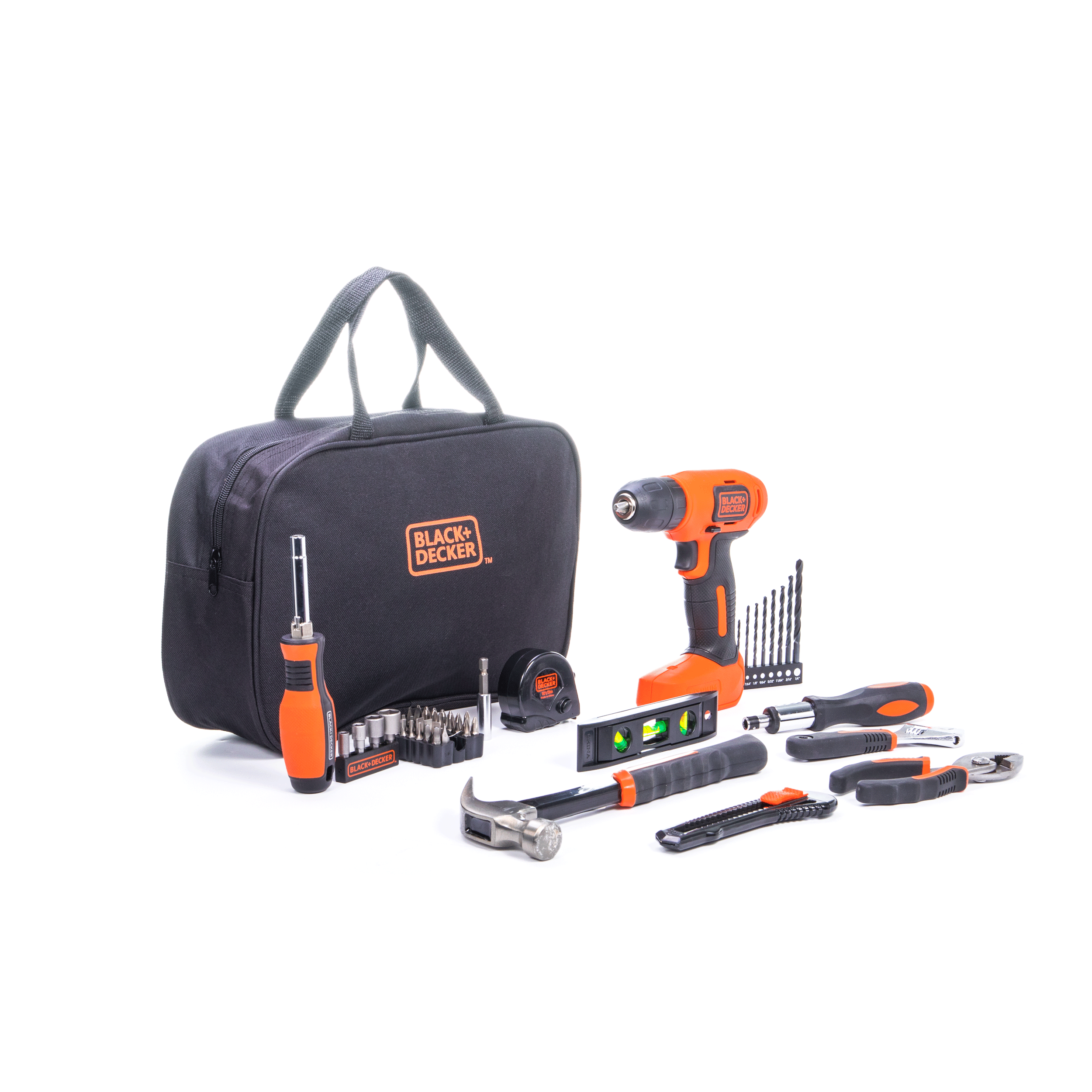 8V MAX* Drill & Home Tool Kit, 57 Piece