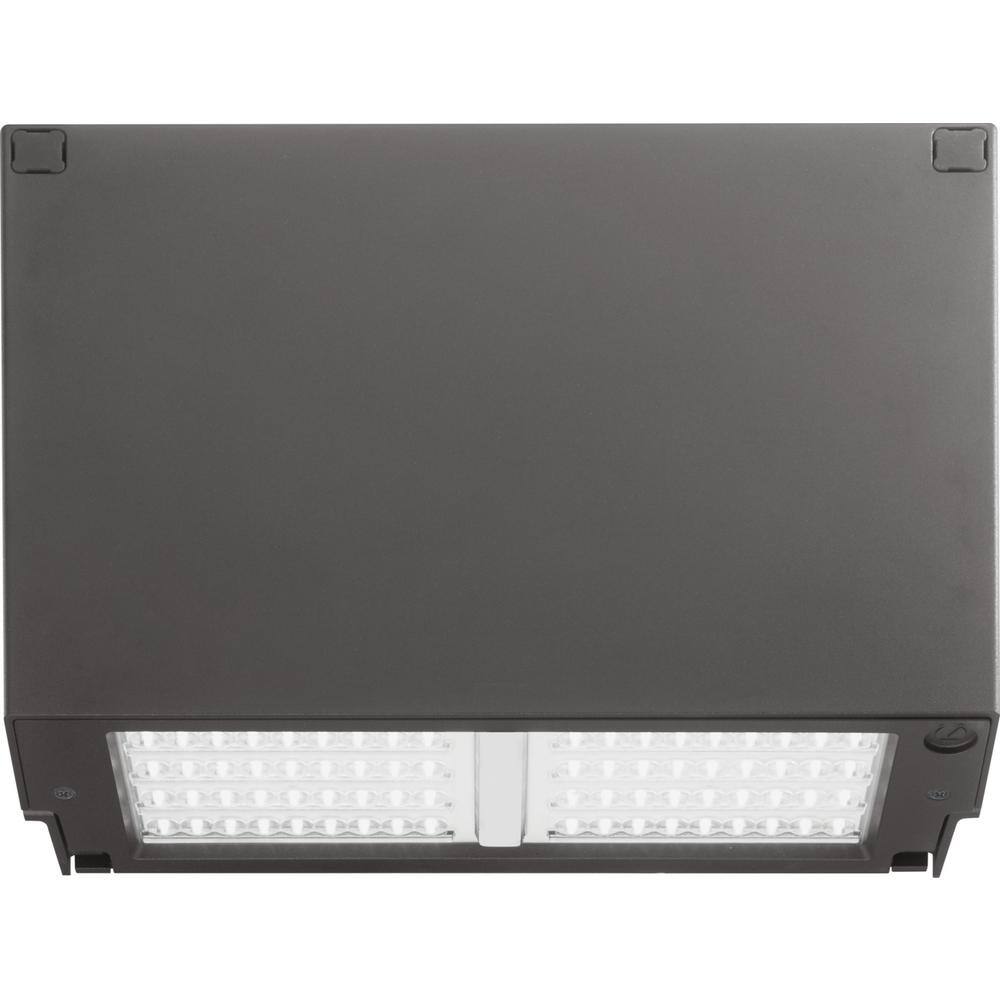 Lithonia Lighting Contractor Select 250-Watt Equivalent Integrated LED Bronze Wall Pack Light 5000K WPX2 LED 50K MVOLT DDBXD M2