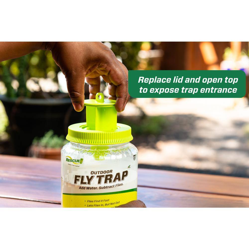 RESCUE Outdoor Reusable Fly Trap Bundle Of 2 FTR2