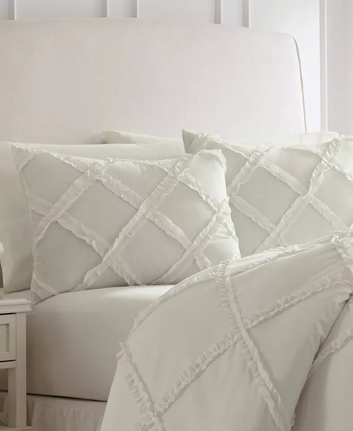 Laura Ashley Adelina Duvet Cover Set， Full Queen