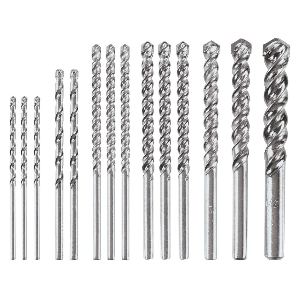 Bosch Fast Spiral Masonry Drill Bit 14 Piece Set